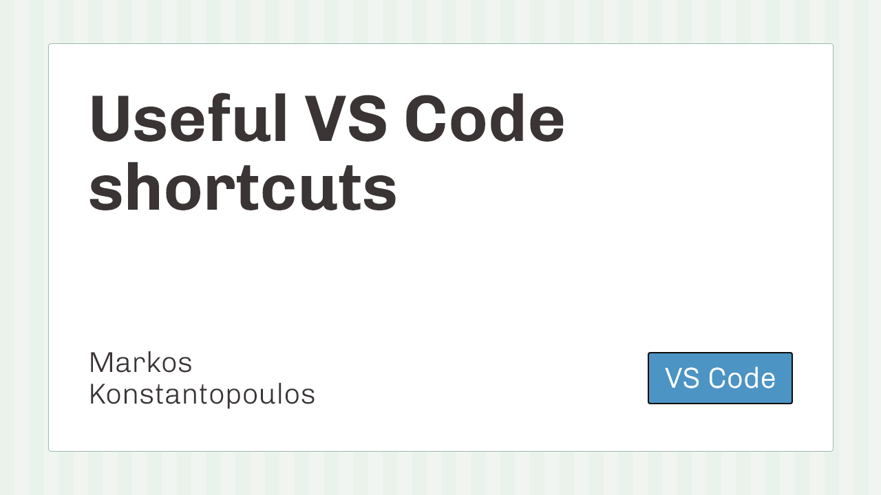 vs code shortcuts cheat sheet